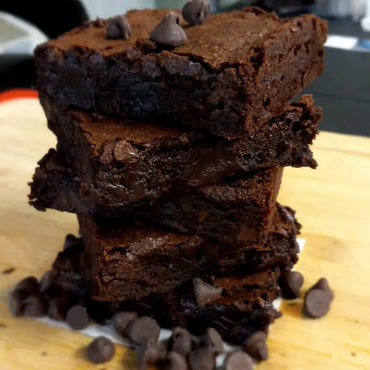 Chocolate chip Fudge brownies