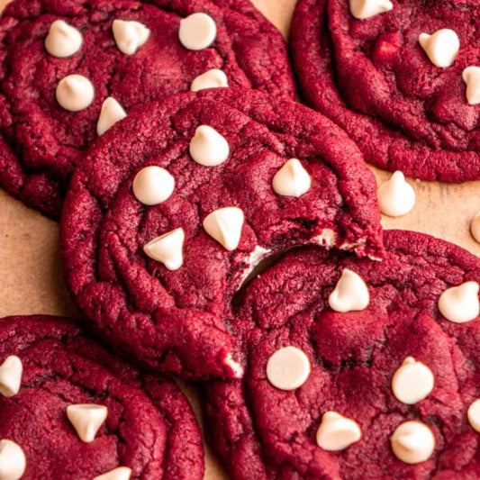 Red velvet cookies