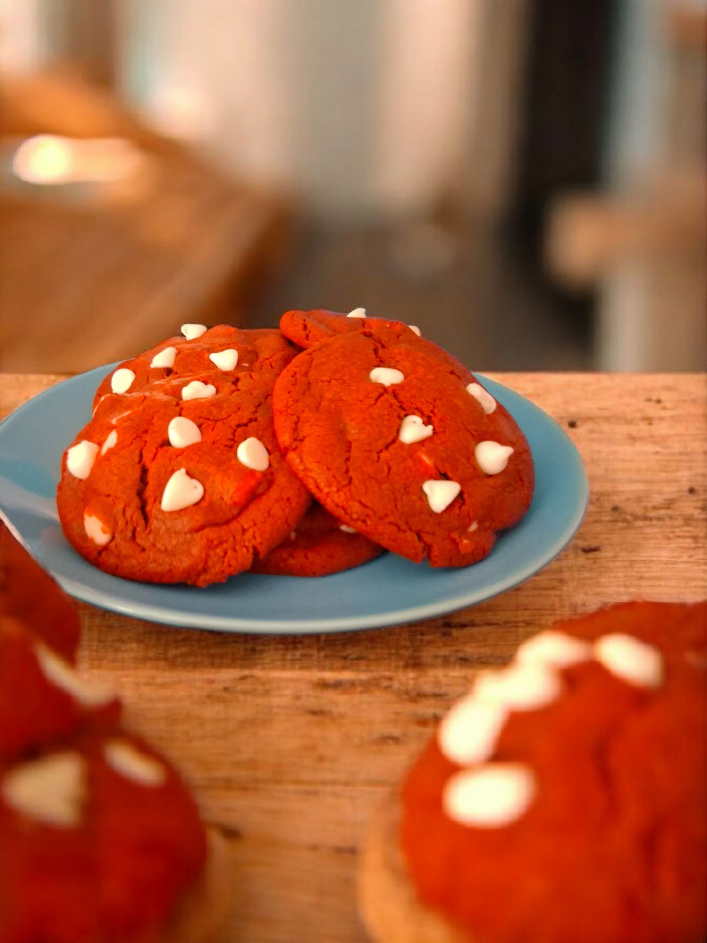 Chocolate chip & red velvet combo